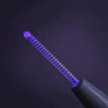 Imagem de Eletrodos de Alta Frequência para Terapia Facial, Kit com 4 Tubos de Vidro, Tratamento de Acne e Rejuvenescimento (Varinha Roxa)