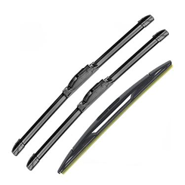 Imagem de GoKoHe Palheta Do Limpador De Para-Brisa Dianteiro E Traseiro (Pacote Com 3 Peças) Para Honda Cr-V 2017-2022 26" + 17" 12"