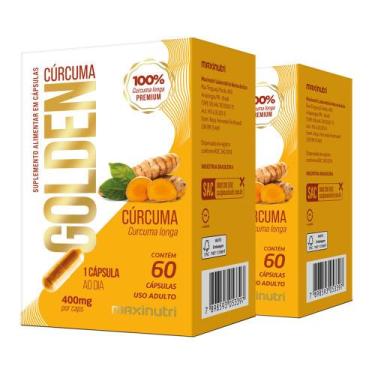 Imagem de Kit 2 Maxinutri - Golden em Cápsula 400mg 60 Cápsulas