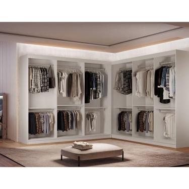 Imagem de Guarda Roupa Closet Light Premium Moderna Branco