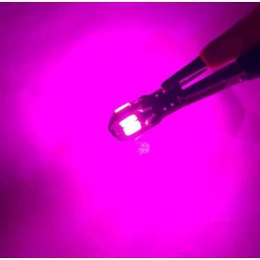 Imagem de Kit 10 Lâmpadas Led T10 w5w Canbus Canceler 8 Leds Iluminação Farol Ca