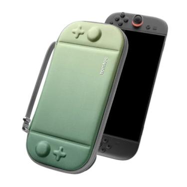 Imagem de tomtoc Estojo Fino para Nintendo Switch 2 Modelo 2025, Case Rígido Protetor com 12 Espaços para Cartuchos de Jogos, Armazenamento Portátil para Viagem, com Patente Original e Proteção Completa