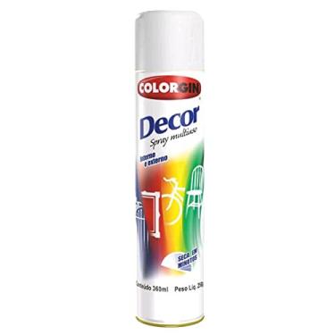 Imagem de Tinta Spray Decor Branco Brilhante 360ml - Colorgin