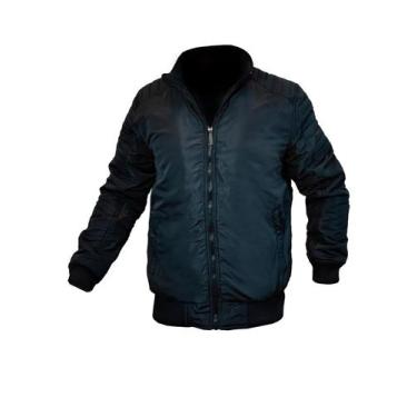 Imagem de Jaqueta Masculina Forrada Casaco Bomber Quente Impermeável - Klizz, Pr