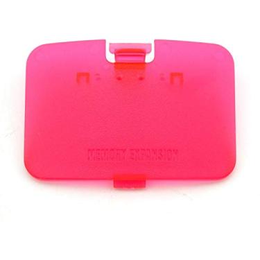 Imagem de Capa protetora de substituição para porta de tampa para Nintendo 64 N64 pacote de expansão (vermelho)