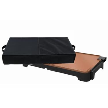 Imagem de AF-WAN Capa Protetora Contra Poeira Resistente À Prova D'Água Para Chapa Elétrica De 30,5 Cm X 55,5 Com Duas Alças Laterais, Compartimento Acessórios, Compatível Bella Xl Ceramic Titanium 14648