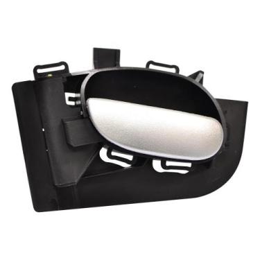 Imagem de Maçaneta Interna Porta Esq Diant Tras Peugeot 206 Prata - Universal