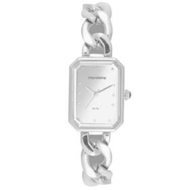 Imagem de Relógio MONDAINE feminino prata espelhado 32754L0MVNM3