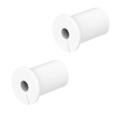 Imagem de 2 peças de cabo de parede starlink branco de 1,9 cm acessórios para buchas de passagem (2 argolas brancas Starlink)