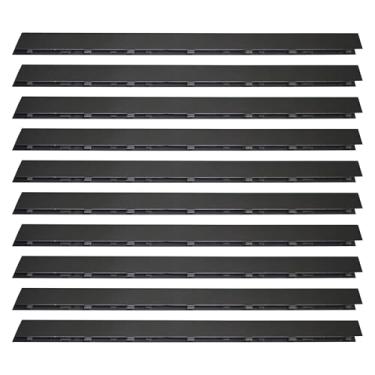 Imagem de Partsatoz Pacote com 10 capas de dobradiça LCD para laptop com clipe de acabamento para HP Chromebook 11 11MK G9 EE / G9 EE Touch M44252-001 preto