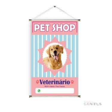 Imagem de Banner pronto Veterinário BA 278 medida 45x70 cm arte pronta