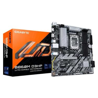 Imagem de Placa Mãe Gigabyte B860M D3HP (LGA 1851 - DDR5 9066 O.C) - Intel B860M - USB 3.2 - M.2 - Micro-ATX