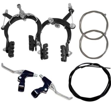 Imagem de Kit Freio Ferradura Completo Com Cabo e Conduite - Biciclo Bikes