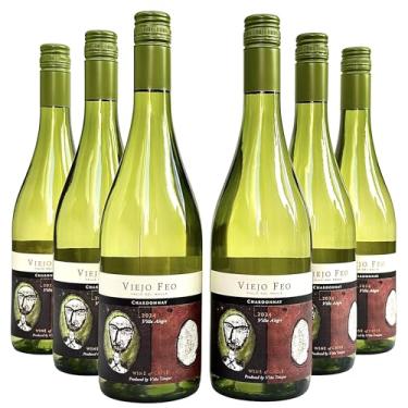 Imagem de Vinho Viejo Feo Reserva Chardonnay | Kit Com 3 Garrafas | Oferta
