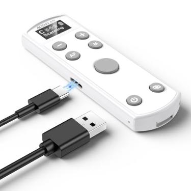 Imagem de AODELAN Desobturador sem fio recarregável para câmera Canon, controle remoto, foco de zoom, compatível com R50, G7X Mark III, R6 Mark II, R5, R6, R7, M6 Mark II, M200, M50, 90D, 200D, substitui Canon