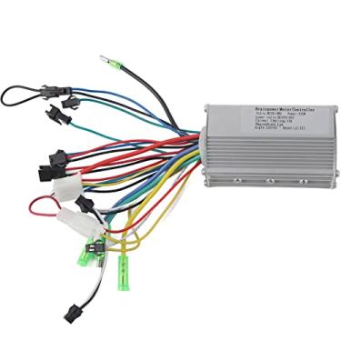 Imagem de XHIKOWAT Controlador de motor sem escova de 350 W, modelo de lítio de modo duplo, revestimento de liga de alumínio, adequado para scooter de ciclo elétrico 36V/48V