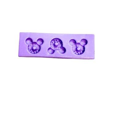 Imagem de F1476 molde de silicone donuts ratinho confeitaria biscuit - confeitar