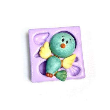Imagem de F1164 molde de silicone pintinho galinha confeitaria biscuit - confeit