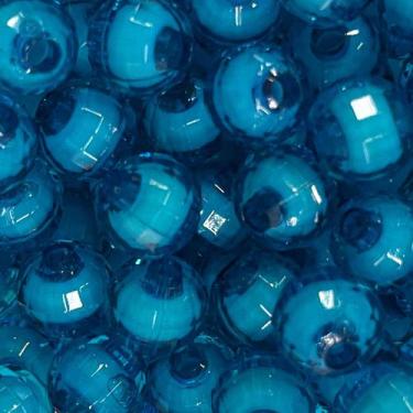 Imagem de Missanga bola globinho passante sextavada 8mm aproximadamente 390 peça