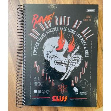 Imagem de Caderno Universitário Masculino CLIFF 10 Matérias 160 Fls - foroni, Ra