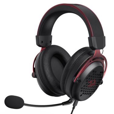 Imagem de Headset Gamer Redragon H386 Diomedes Jack 3.5 mm USB - Preto