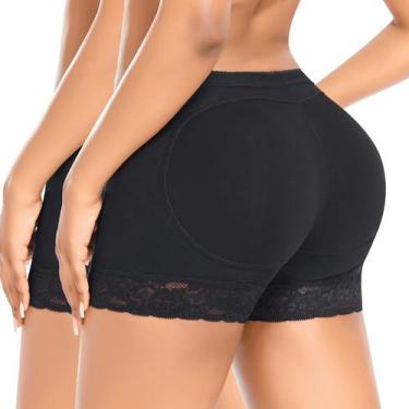 Imagem de Roupa íntima acolchoada DERCA Butt Lifter Booty Pads femininas pretas 