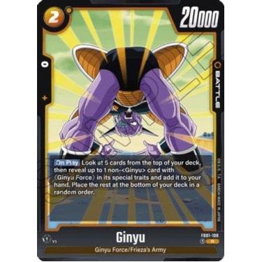 Imagem de Carta Dragon Ball TCG - Ginyu Force (Awakened Pulse) - Rara