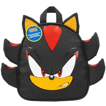 Imagem de Sonic The Hedgehog Backpack Kids Toddlers 10x9” Daypack Rucksack for Preschool School Supplies Gamer Gifts for Boys (Grey Shadow)