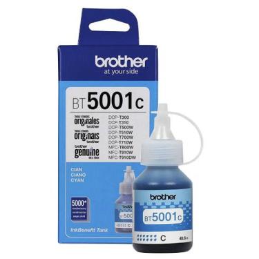 Imagem de Tinta Brother BT5001C Ciano Original 41,8ml para InkTank