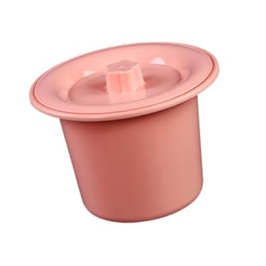 Imagem de oshhni Mictório cuspideira com tampa, penico, vaso sanitário portátil, balde de cabeceira, penico portátil para crianças, Rosa