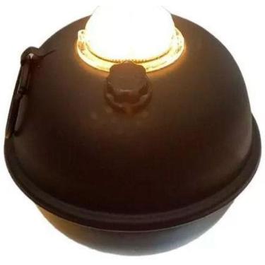 Imagem de Luminária Mesa Decorativa Bujãozinho Metal A Pilha Led