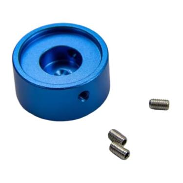Imagem de oshhni Tampa do botão do pedal de guitarra, tampa pedal, pedal, prego pé para pedais de efeito de guitarra, Azul