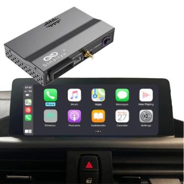 Imagem de Interface Carplay Android Auto Sem Fio Wireless Plug and Play Para BMW