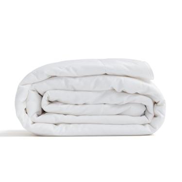 Imagem de Molithe Capa de edredom 100% algodão leve para o verão, enchimento de algodão de lã australiana, regulação de temperatura silenciosa, respirável, confortável, roupa de cama para dormir luxuoso