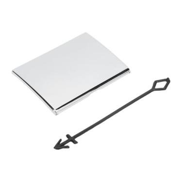 Imagem de Acouto Tampa do Gancho de Reboque Traseiro Tago de Reboque de Reboque do Reboque de Gancho de Gancho 1668851923 Substituição para a Classe M W166 2012to2015 Com Acabamento Galvanizador