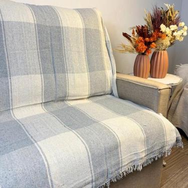 Imagem de Manta para Sofá 4 Lugares Super Grande King 400x180cm Algodão - JSA DE