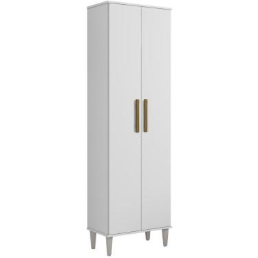 Imagem de Armário Multiuso Goiânia 2 Portas Branco Kaiki Móveis