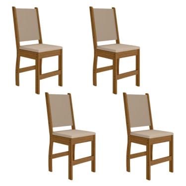 Imagem de Conjunto 4 Cadeiras Clara Poliman M?veis