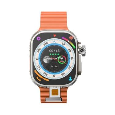 Imagem de Relógio Inteligente 4G SIM 256GB Com Tela Amoled Câmera Rotativa GPS P