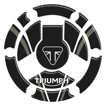 Imagem de Adesivo Protetor Tank Pad Tiger 900 Rally 2020/21 Bocal Resinado - Cro