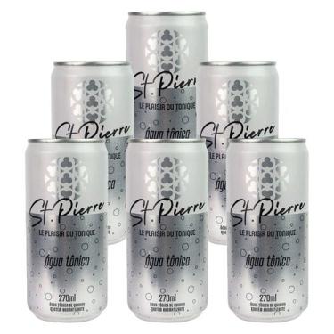 Imagem de Água Tônica St. Pierre Lata de 270ml 6 Unidades