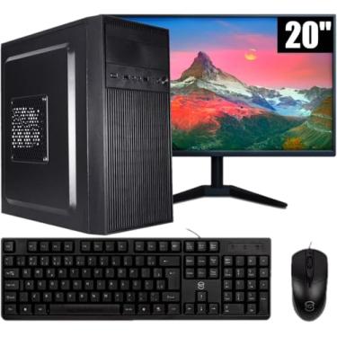 Imagem de Pc Servidor Completo Cpu Xeon E5 20 Nucleos, GeForce 4Gb, 32GB DDR4, Ssd 480Gb (16GB DDR4)