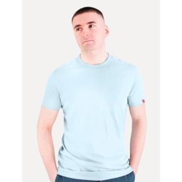 Imagem de Camiseta Levis Masculina Lisa Azul Claro-Masculino