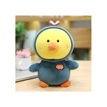 Imagem de Brinquedo de pelúcia Chick com pijama azul - Super Soft - Lightbek Off
