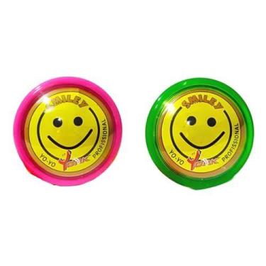 Imagem de Kit Com 2 Unidades Yoyo York Profissional Smiley Eixo Fixo - YoyoBrasi