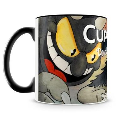 Imagem de Caneca Personalizada Cuphead - Porcelana Brilhante com Alça Preta - Am