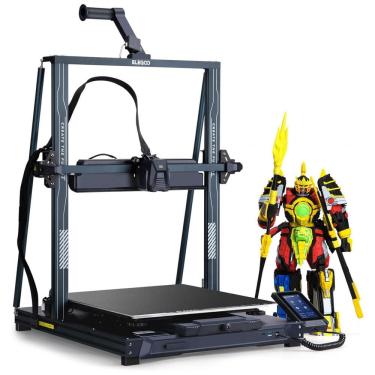 Imagem de Impressora 3D ELEGOO Neptune 4 Max, Impressão Rápida de 500mm/s, Suporte a Impressão a 300°C, Nivelamento Automático e Extrusora de