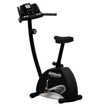 Imagem de Bicicleta Vertical Athletic Advanced Magnetron 8 Níveis Magnéticos Suporta 140kg Monitor 16 Funções