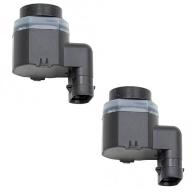 Imagem de TRQ Par de sensor auxiliar de estacionamento dianteiro ou traseiro compatível com BMW