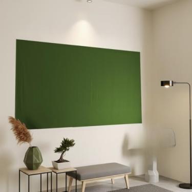 Imagem de Cortina Painel Blackout Com - InstalaçãO FáCil Para Sala, Quarto, Cozinha E EscritóRio(verde,135X215)